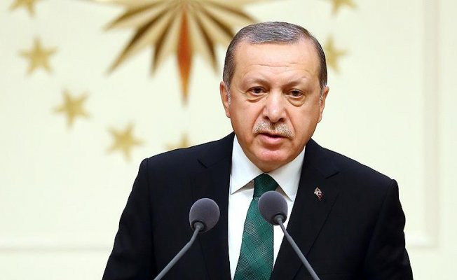 Erdoğan, 23 Nisan Çocuk Şenliği’ne katılan çocukları kabul etti