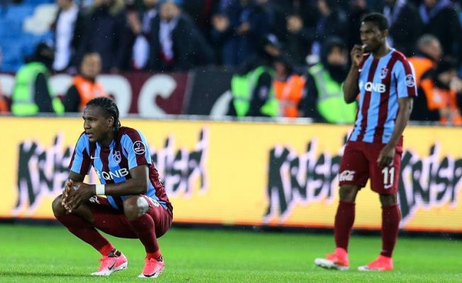 Trabzonspor, 2017 yılındaki ilk yenilgisini aldı