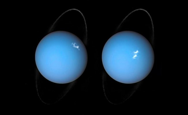Uranüs'te görüntülendi; Nasa paylaştı