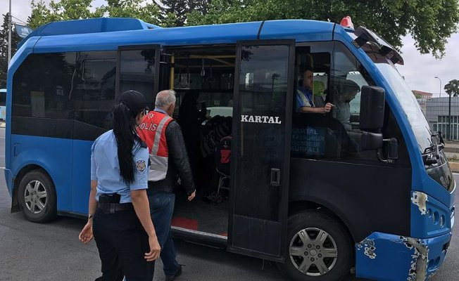 İstanbul'da şehir içi taşıma araçlarına asayiş ve trafik uygulaması