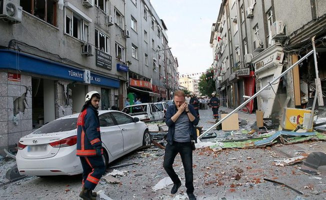 Bakırköy'de bir iş yerinde patlama