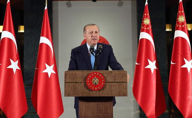 Cumhurbaşkanı Erdoğan'dan Kara Kuvvetleri Komutanlığı mesajı