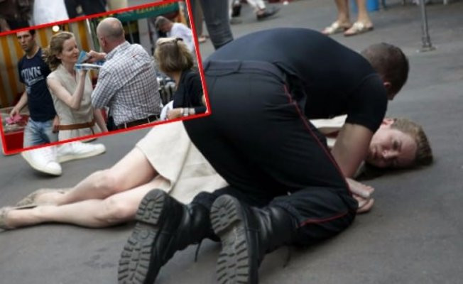 Kadın politikacıya sokak ortasında saldırı!