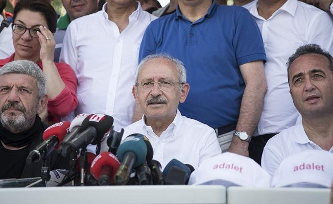 Kılıçdaroğlu yürüyüşünün bugünkü bölümünü tamamladı