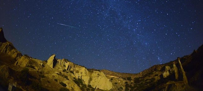 Türk hava sahasına giren 6 bin 502 meteor görüntülendi