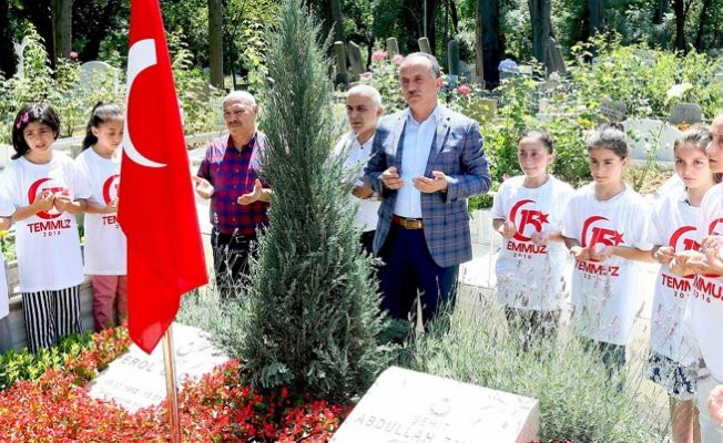 Abdullah Tayyip Olçok mezarı başında anıldı