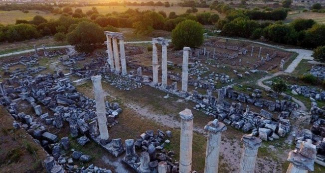 Dünya Mirası Listesi'ne giren Afrodisias’ın havadan görüntüleri etkiledi video izle