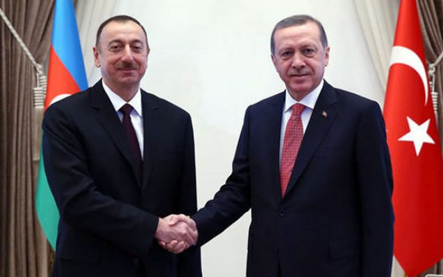 Erdoğan Tarabya'da Aliyev'i ağırladı