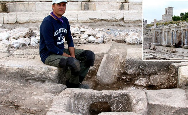 Sagalassos'ta 2 bin yıllık çeşme bulundu