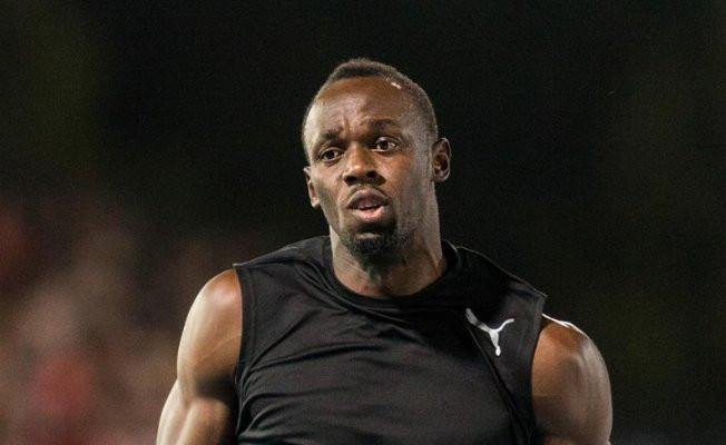Usain Bolt Londra'nın provasını Monaco'da yaptı