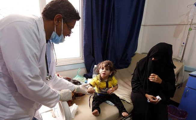 Yemen'deki kolera salgınında ölü sayısı bin 600'e yükseldi