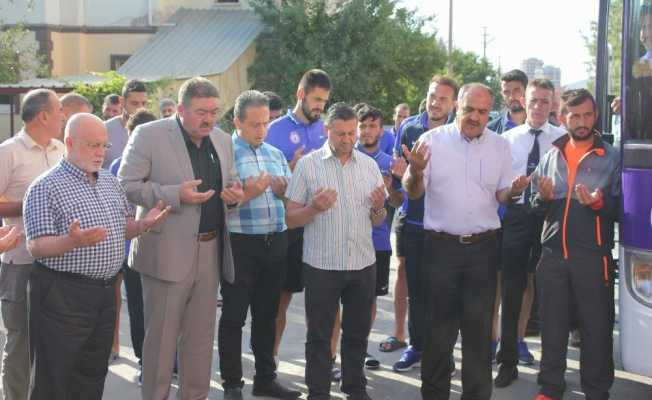 AFJET Afyonspor, Tokat deplasmanına dualarla uğurlandı