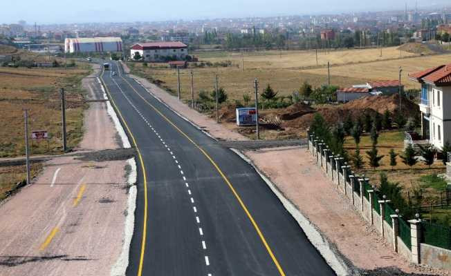 Aksaray’da 2 kilometrelik yeni TOKİ yolu hizmete açıldı