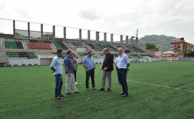 Araklıspor Kulübü’nün ‘risk’li projesine Gençlik  Hizmetleri ve Spor il Müdürlüğü’nden destek