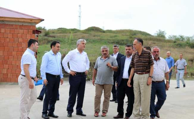 Başkan Türkmen Ak Parti Milletvekili Günnar ile Şinik OSB’yi gezdi