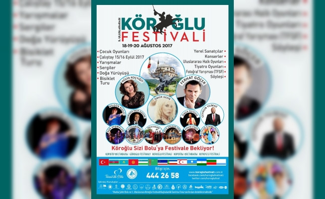 Bolu, Köroğlu Festivali’ne hazırlanıyor