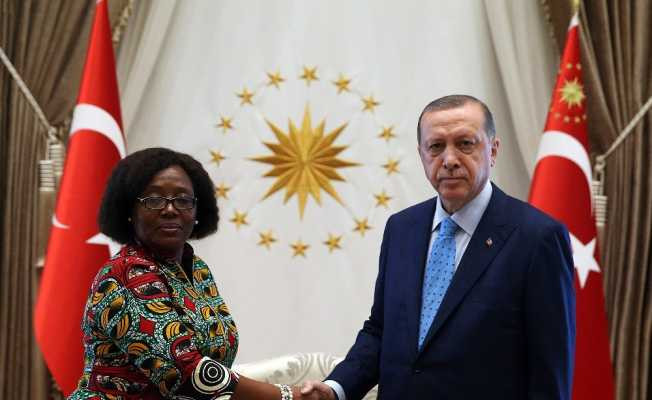 Cumhurbaşkanı Erdoğan, Tanzanya Büyükelçisi Kiondu’yu kabul etti