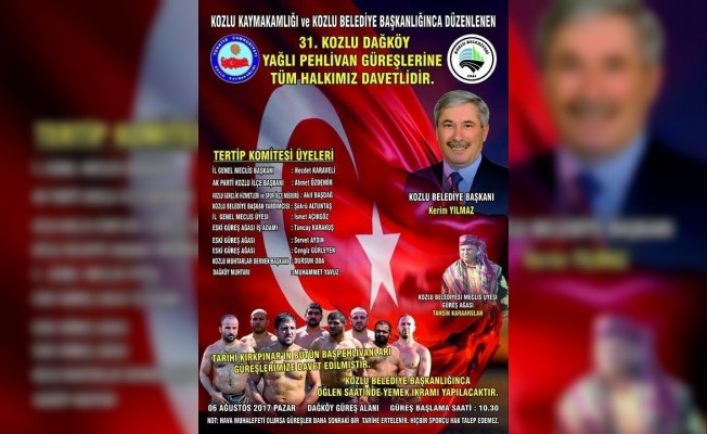 Dağköy Yağlı Güreşleri TGRT Haber’de canlı yayınlanacak