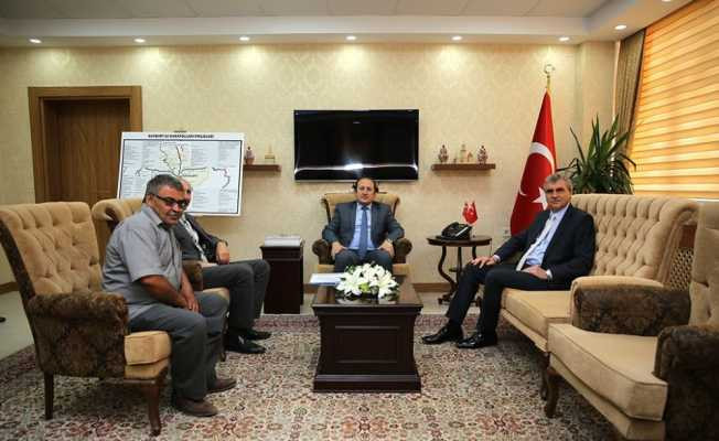 DOKAP Başkanı Ekrem Yüce, Vali Ali Hamza Pehlivan’ı ziyaret etti