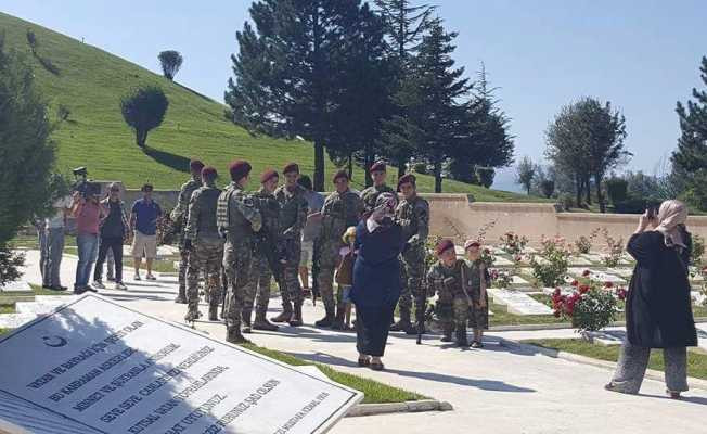 Dumlupınar Şehitliği’nde dizi çekimi