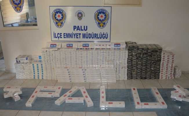 Elazığ’da 6 bin paket kaçak sigara ele geçirildi