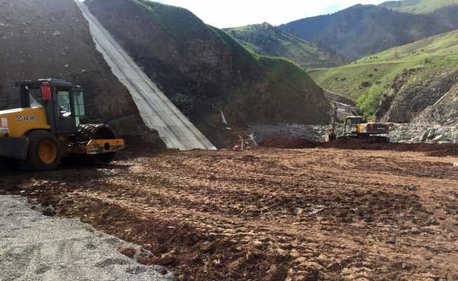 Erzurum Pehlivanlı Barajı’nda çalışmalar bütün hızıyla sürüyor