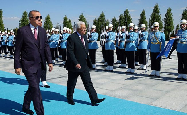 Filistin Devlet Başkanı, Cumhurbaşkanlığı Sarayı'nda