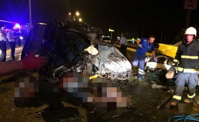 Antalya’da feci kaza: 4 ölü