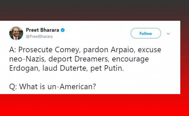 Bharara’dan ilginç Twitter mesajı