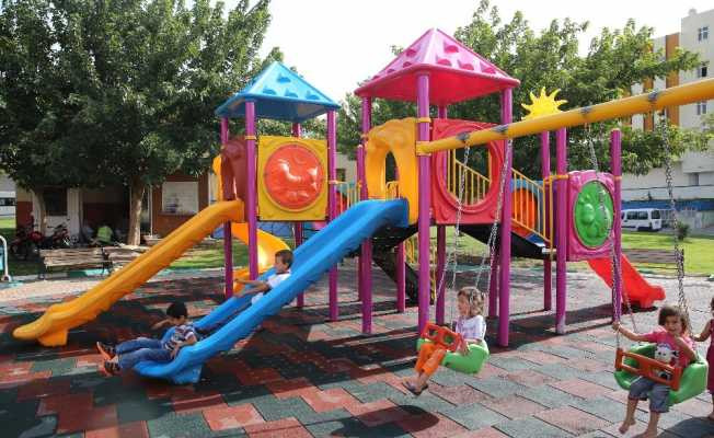 Haliliye’de parklar çocuklar için dizayn ediliyor