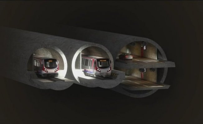 3 katlı İstanbul tüneli nereden geçecek?