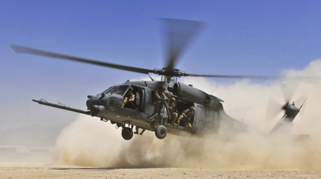 ABD askeri helikopteri düştü / Son dakika
