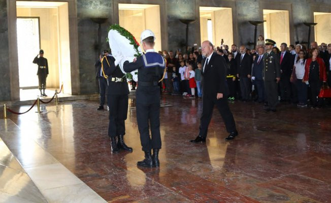 Anıtkabir’i ziyaret ettiler