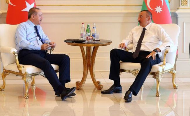 Erdoğan'dan Aliyev'e 'samimi ve sıcak misafirperverlik' mesajı