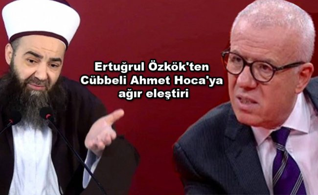 Ertuğrul Özkök'ten Cübbeli Ahmet Hoca'ya ağır eleştiri: Peygamber terliği ile halka açılmak!