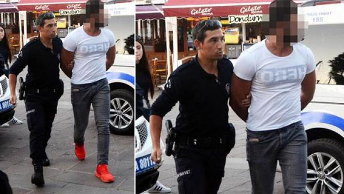 Hotel çalışanı 'hero' tişörtünden gözaltına alındı!