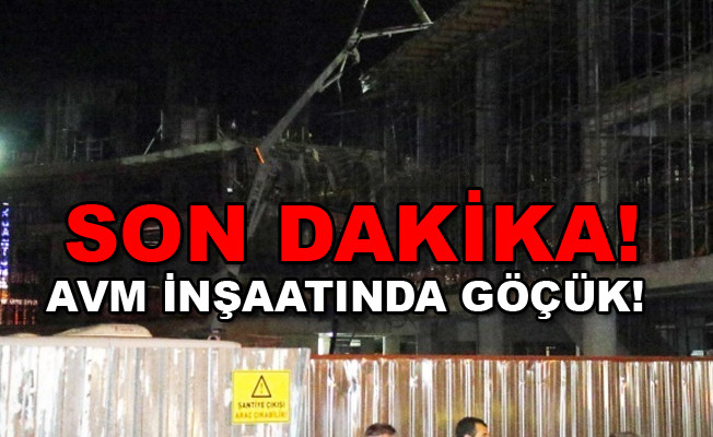 Son Dakika! Alışveriş ve kültür merkezi inşaatında göçük: 7 yaralı! video izle