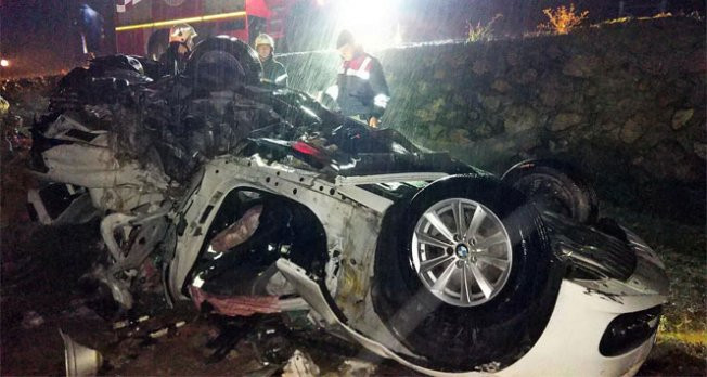Tekirdağ’da trafik kazası: 2 ölü video