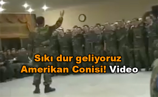 Türk komandosunu yemini "Sıkı dur geliyoruz Amerikan Conisi" sosyal medyayı salladı! İZLE