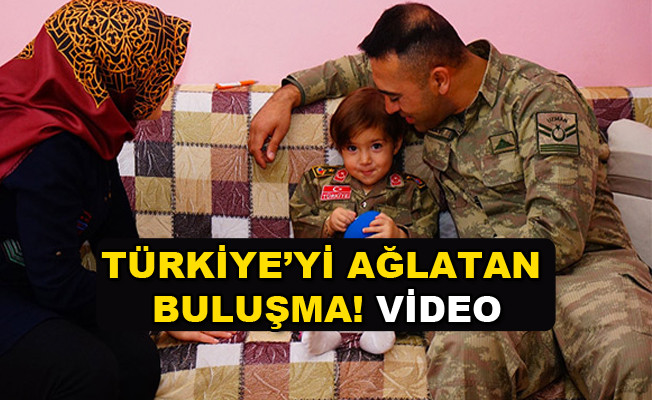 Jandarma Komando baba ile ile küçük kızının buluşması Türkiye'yi ağlattı! video izle