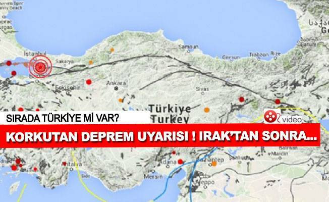 Korkutan deprem uyarısı ! Sırada Türkiye mi var?