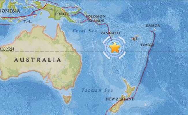Yeni Kaledonya'da 6.6 büyüklüğünde deprem