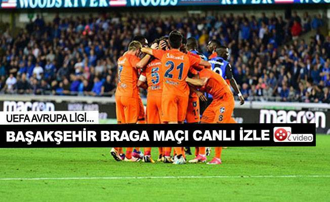 Başakşehir Braga maçı TRT 1 Canlı İzle