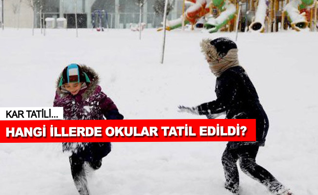 Nevşehir'de okullara kar tatili ! Nevşehir hava durumu ! Son dakika