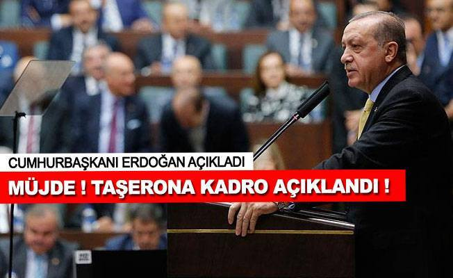 Taşerona kadro açıklandı ! Cumhurbaşkanı Erdoğan açıkladı ! Herkes çalıştığı yerde