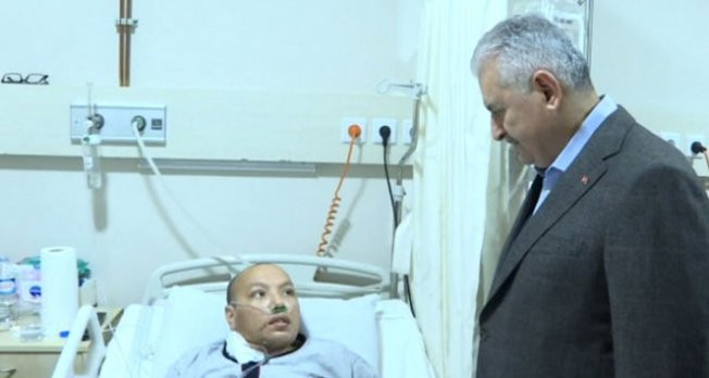 Başbakan Binali Yıldırım'dan sürpriz hastane ziyareti video izle