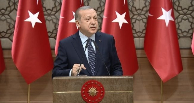 Cumhurbaşkanı Erdoğan 'Kut’ül Amare' dizisinin tanıtımına katıldı