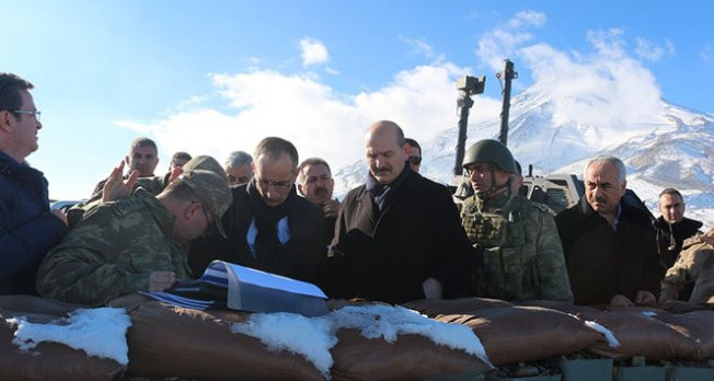 İçişleri Bakanı Soylu, Ağrı Dağı’nda