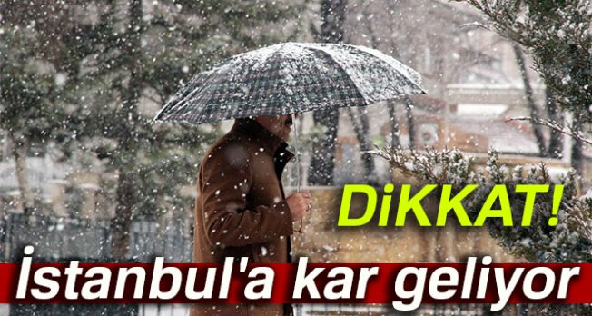 İstanbul'da kar yağışı bekleniyor! 23 Ocak Salı hava durumu