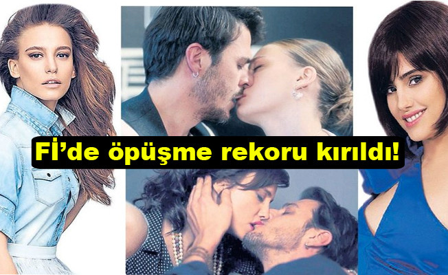 Mehmet Günsür'ün öpüşme rekoru Fi dizisinin son bölümüne damga vurdu!